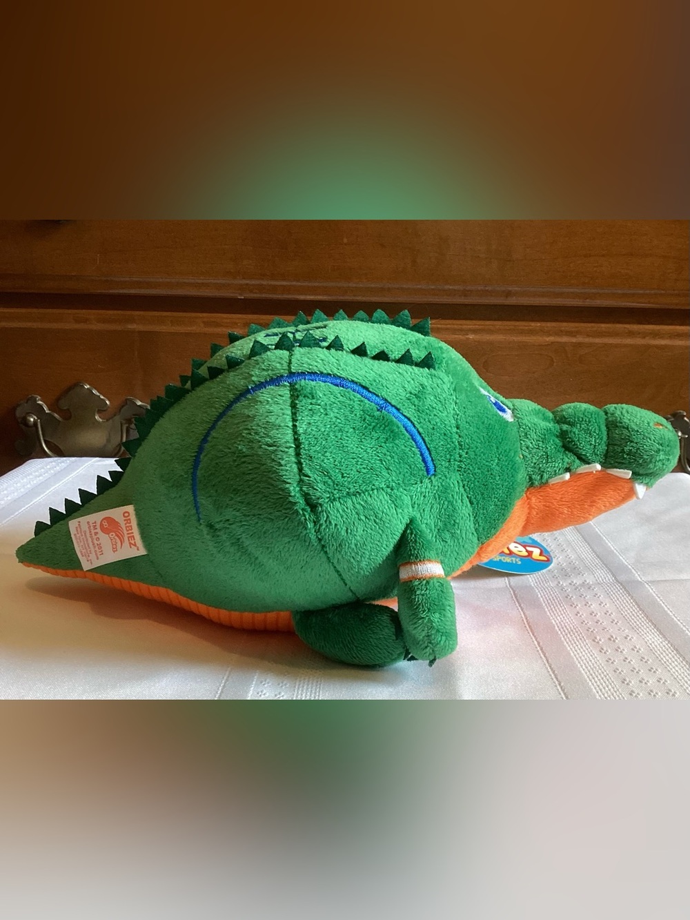 Florida Gators Orbiez Mascot (Albert) Plush Football NCAA 2011 - Picture 8 of 15